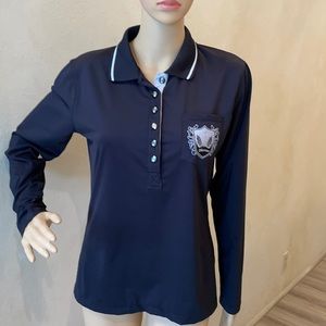 Masters Golf Long Sleeve Performance Polo